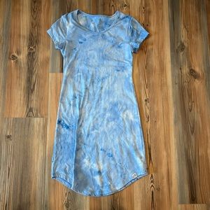 Curves N Combatboots T-shirt dress